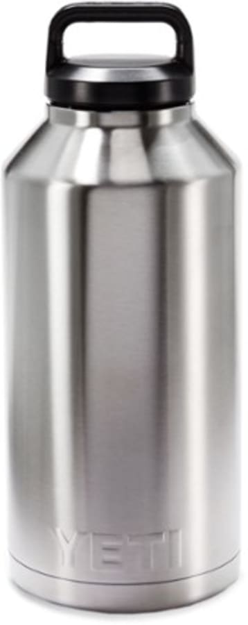  YETI Rambler 64 oz Bottle, Vacuum Insulated, Stainless Steel  with Chug Cap, White : Sports & Outdoors