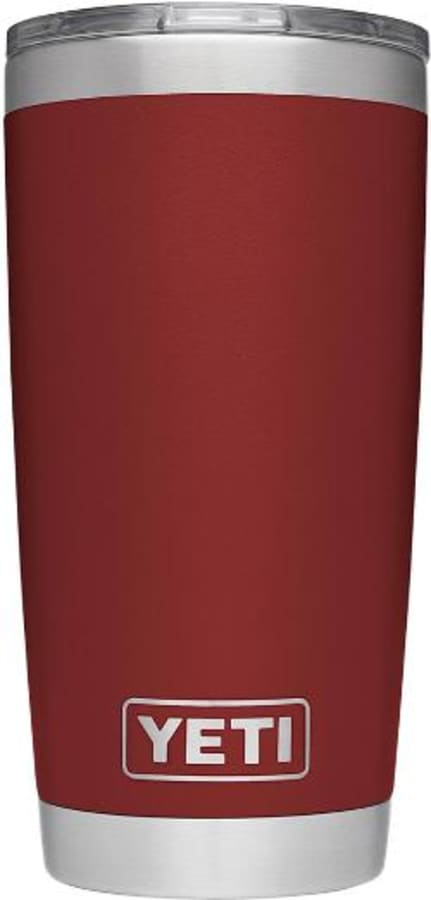 YETI 20 oz. DuraCoat Rambler Tumbler in Brick Red with Magslider