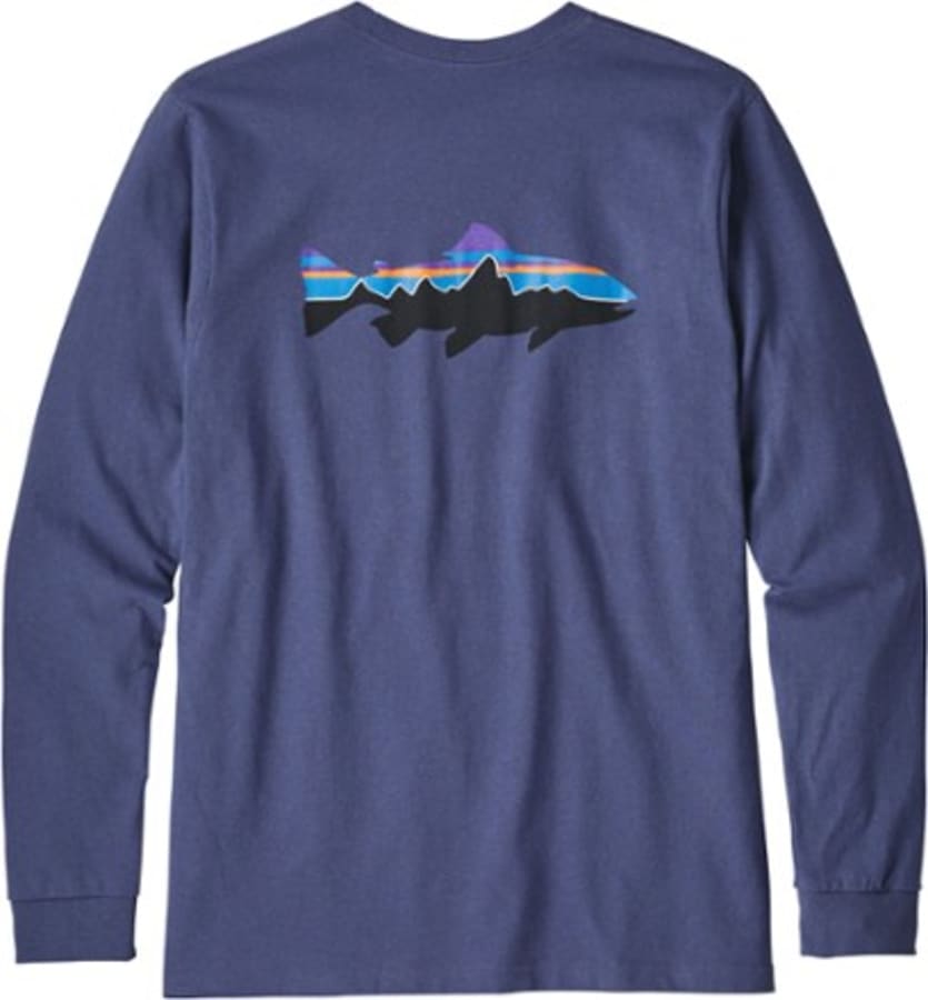 Used Patagonia Fitz Roy Trout Responsibili-Tee Long-Sleeve T-Shirt | REI  Co-op