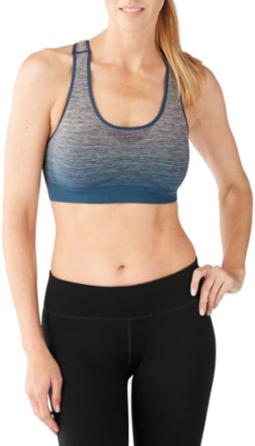 Smartwool PhD Seamless Strappy Bra Черный