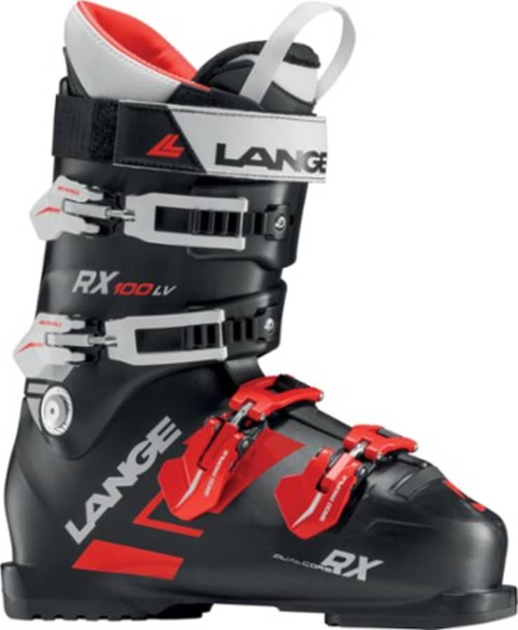 Lange RX 100 LV Ski Boots Size 27.5 Color Black Condition Used