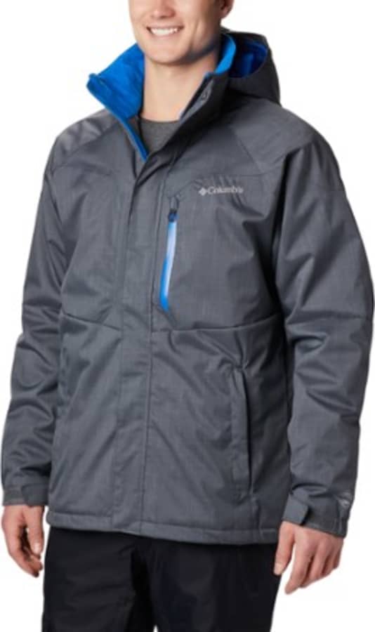 Columbia Men's Alpine Action Insulated Ski Jacket Blue Color Size 2XL