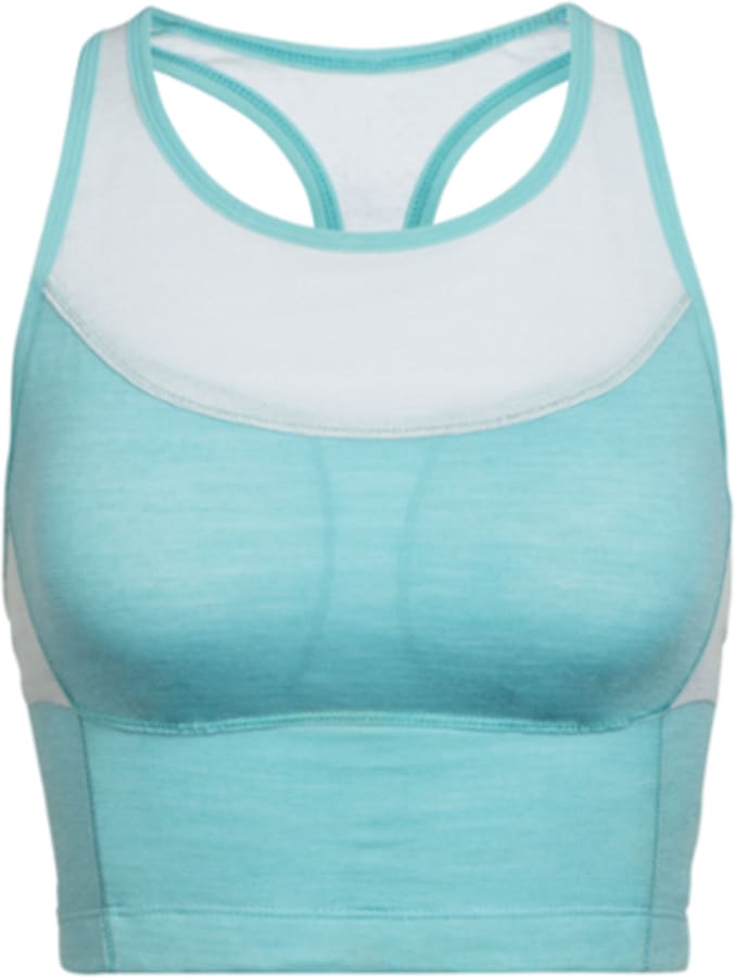 Icebreaker Cool-Lite Meld Zone Long Sports Bra, Base Layers