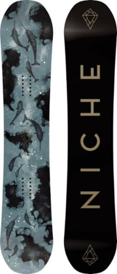 スノーボード NICHE ニッチ 143cm SALOMON ビンディングセット