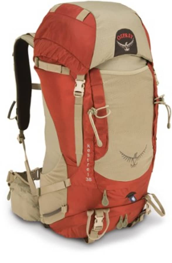 Mochila Mujer Osprey Kestrel 38LT Rogue Red