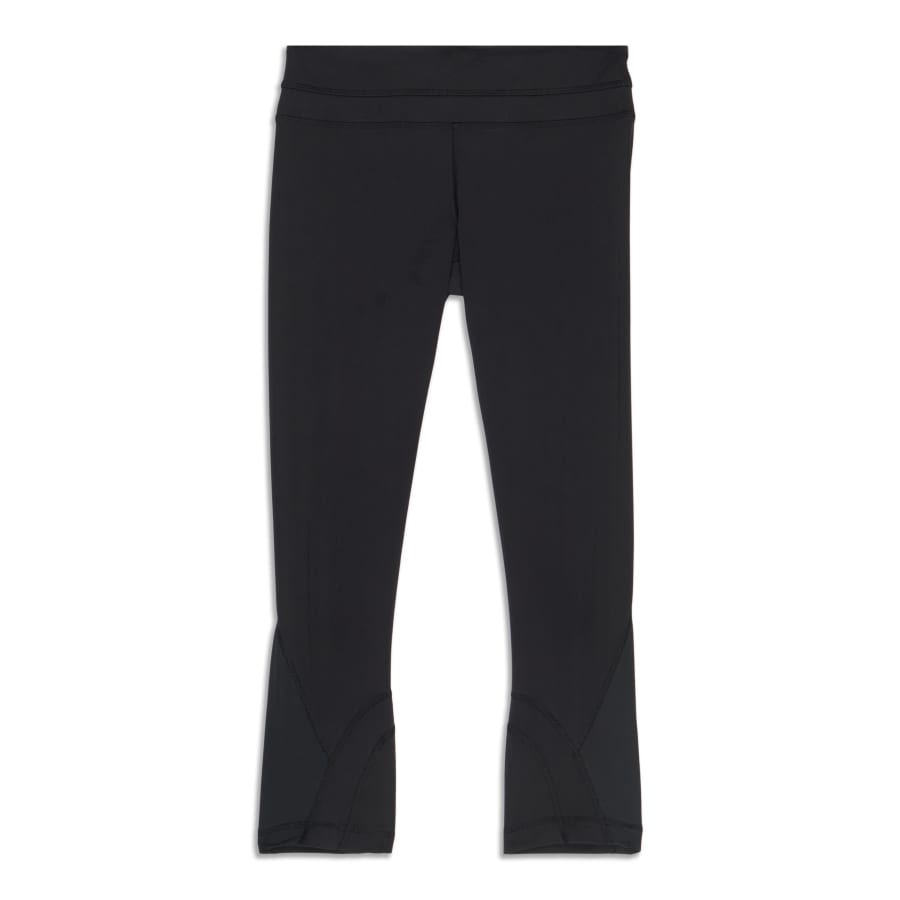 Lululemon Pace Rival Mid-rise Crop 22” In Black