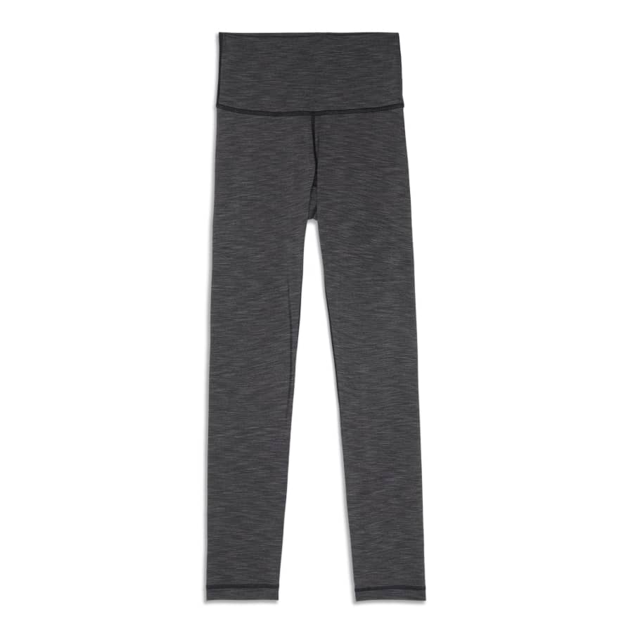 Lululemon Wunder Under Low-Rise Tight in heathered black sz 8 