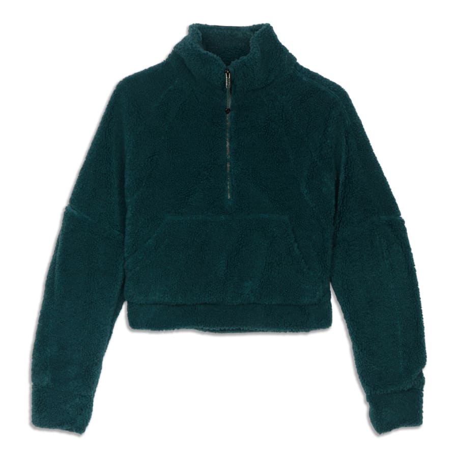 Scuba Oversized Fleece Funnel Neck