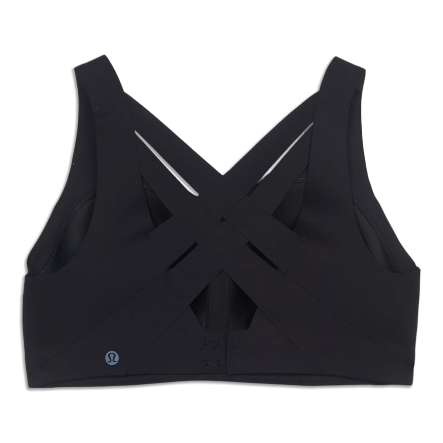 Lululemon 32B Enlite Bra Weave Black, Women's Fashion, Activewear