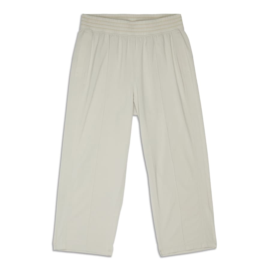 Lululemon Wanderer Crop Wide Leg Pants Beige Women's 12