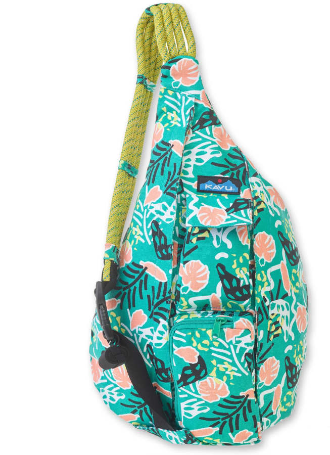 KAVU Original Rope Sling Pack with Adjustable Rope Shoulder Strap