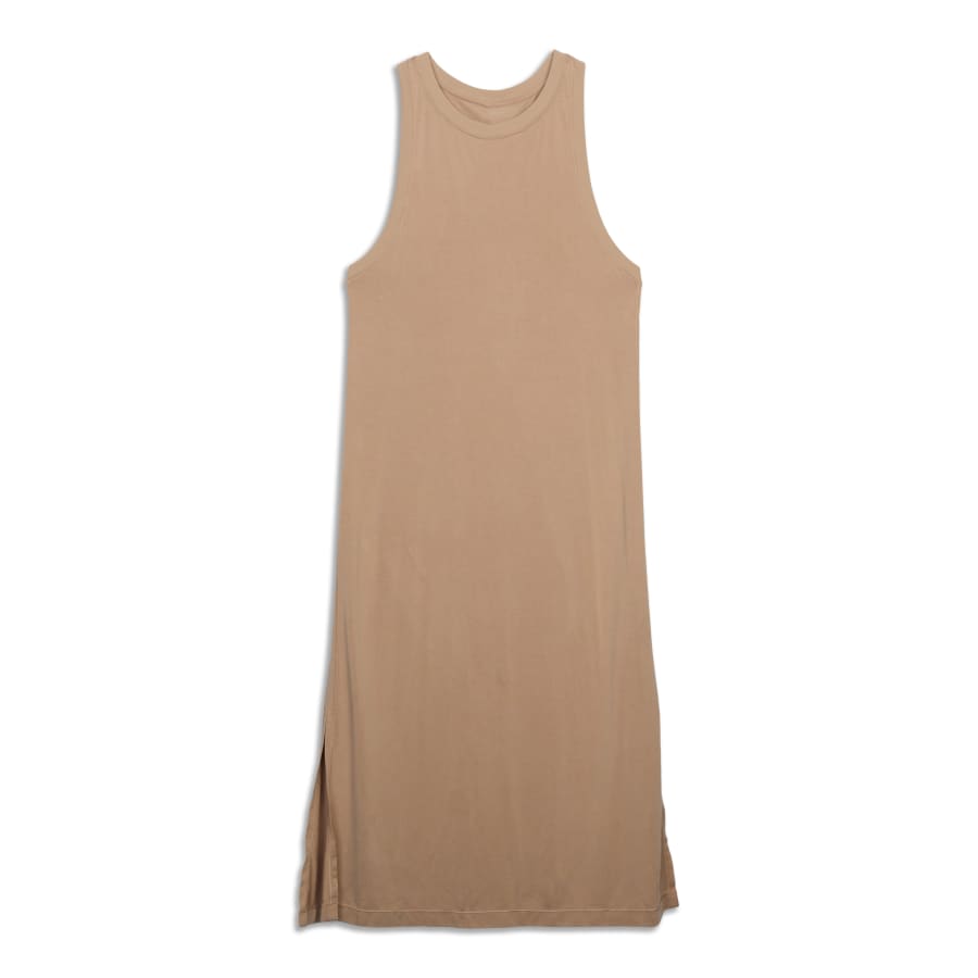 Zara FITTED LONG TANK DRESS