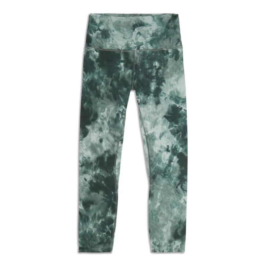 lululemon Align™ High-Rise Pant 24 *Shine Asia Fit, Diamond Dye Starlight Graphite  Grey Diffuse dot foil