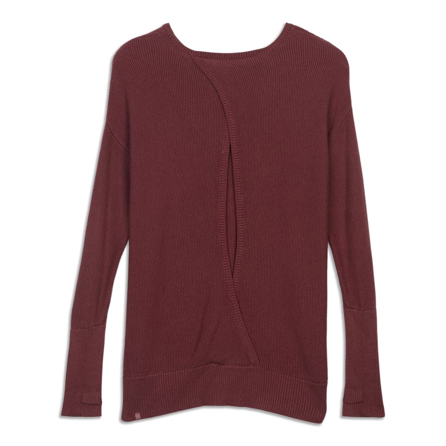 Cotton-Cashmere Blend Mock Neck Sweater - Resale