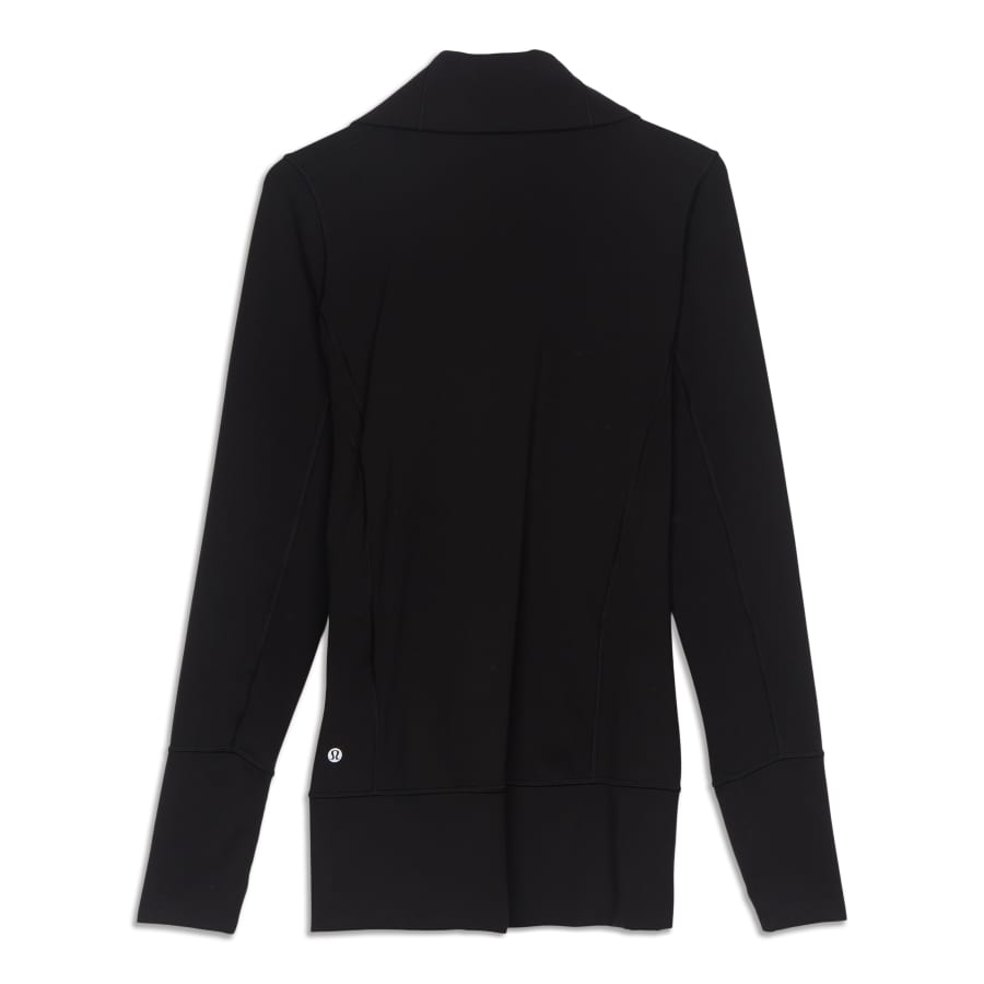 Sold.lululemon Stride Jacket: Black Swan Pique