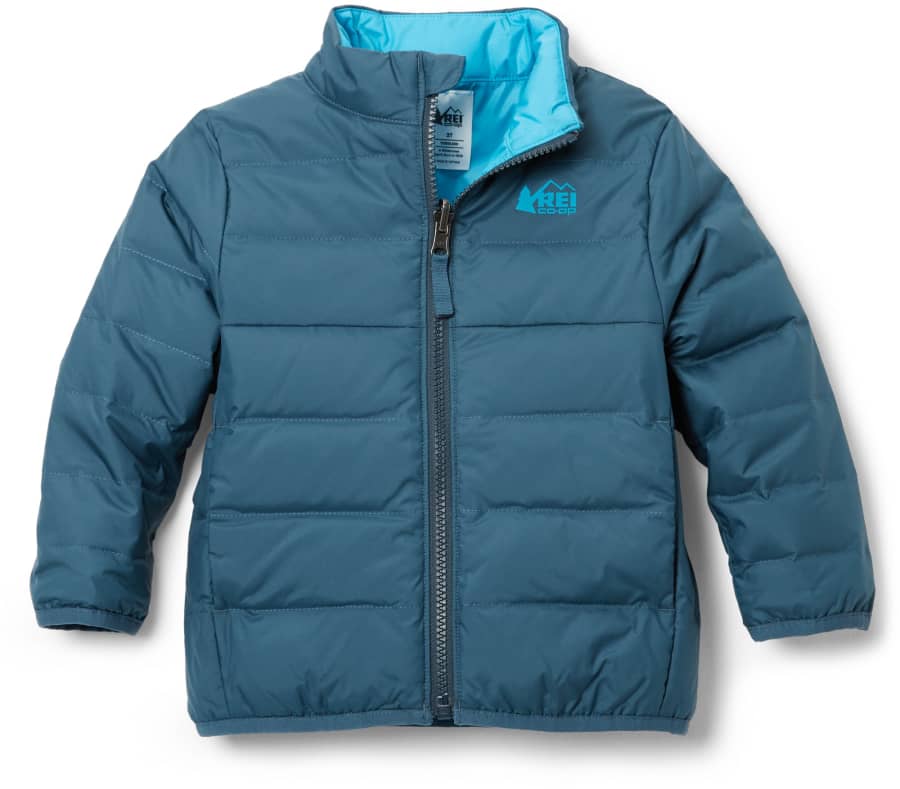 Rei Co-op 650 Down Jacket Gray Xxs Kids