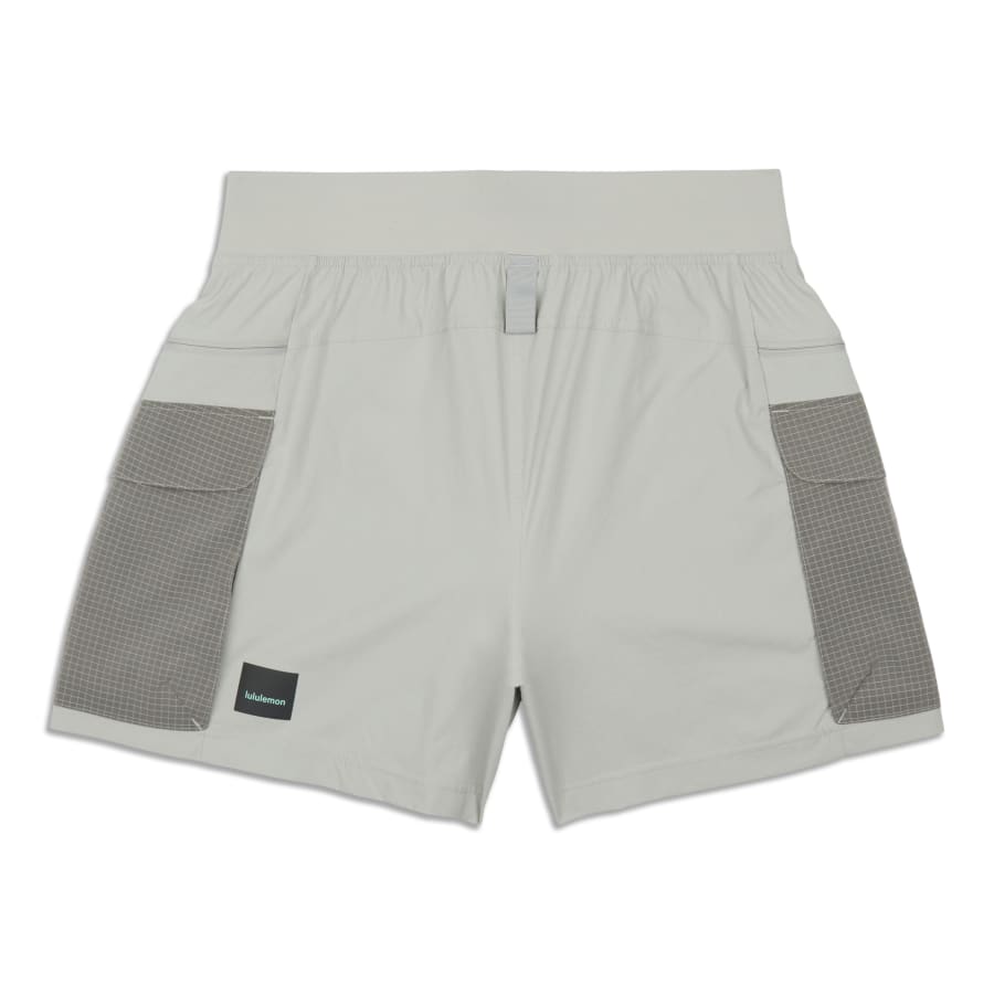 Multi-Pocket Cargo High-Rise Hiking Short