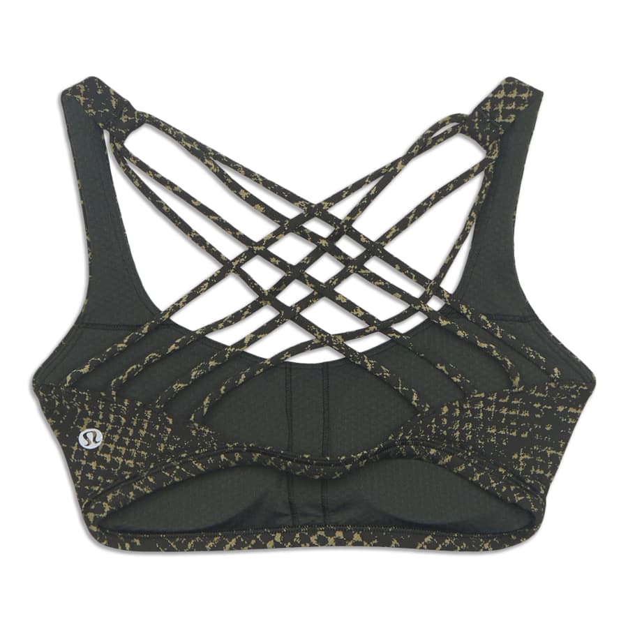 Lululemon Free To Be Wild Bra size 12 Black Size L - $24 (50% Off Retail) -  From caroline