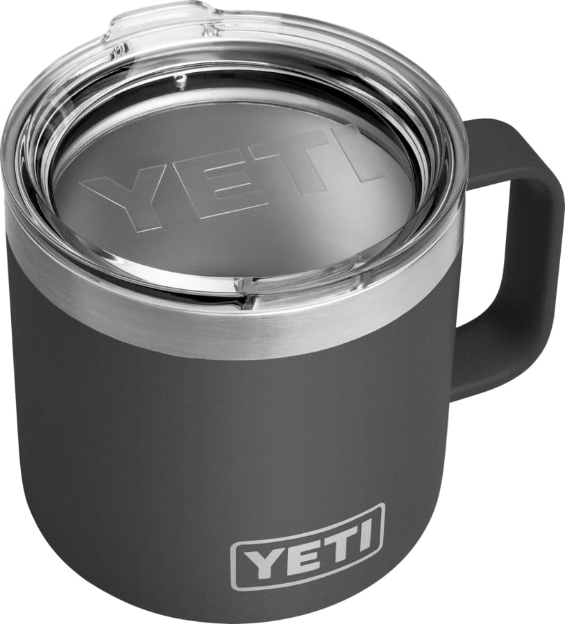 Stainless Steel Travel Mug with Handle, 14oz - Virginia Boys Kitchens