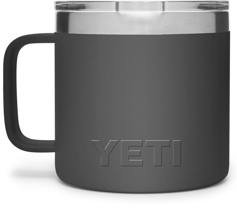 Stainless Steel Travel Mug with Handle, 14oz - Virginia Boys Kitchens