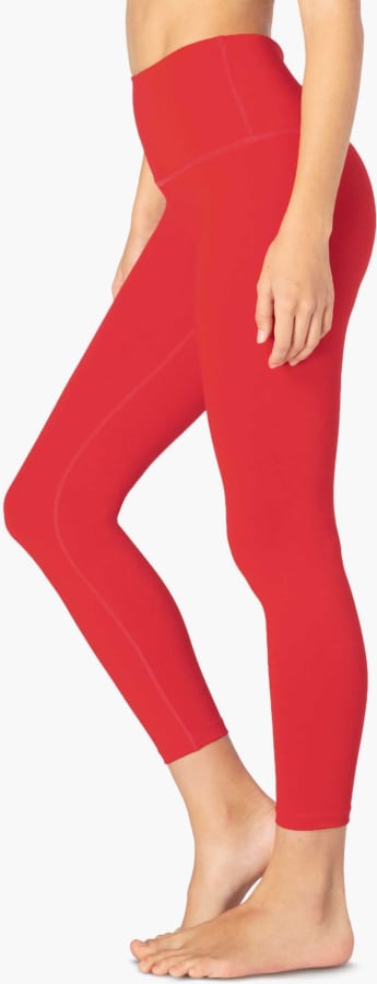Beyond Yoga Sportflex High Waisted Midi Legging in Scarlet Sun
