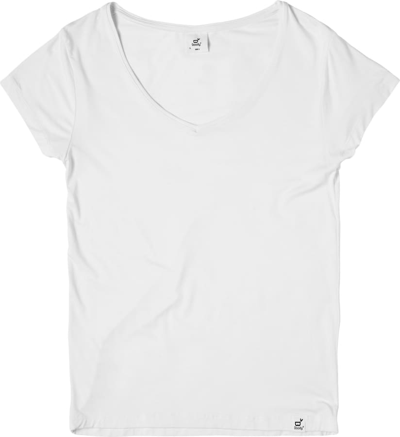 Boody Body EcoWear Women's V-Neck T-Shirt - Bamboo Viscose - Soft