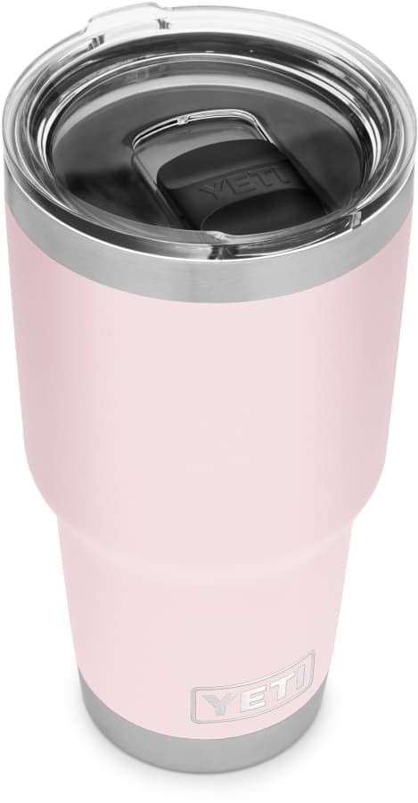 YETI Rambler 30-fl oz Stainless Steel Tumbler with MagSlider Lid, Sandstone  Pink at