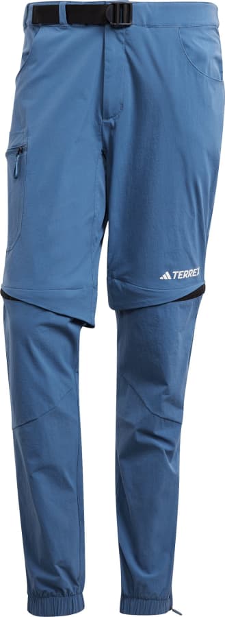adidas TERREX Utilitas Hiking Zip-Off Pants - Black, Men's Hiking