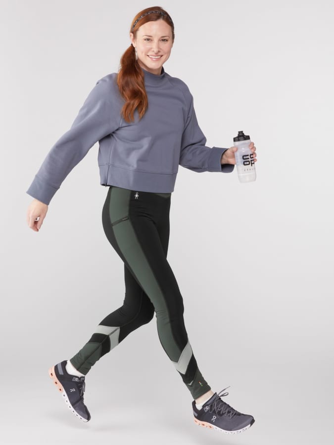 Smartwool Merino Sport Fleece Colorblock Tights - Women's