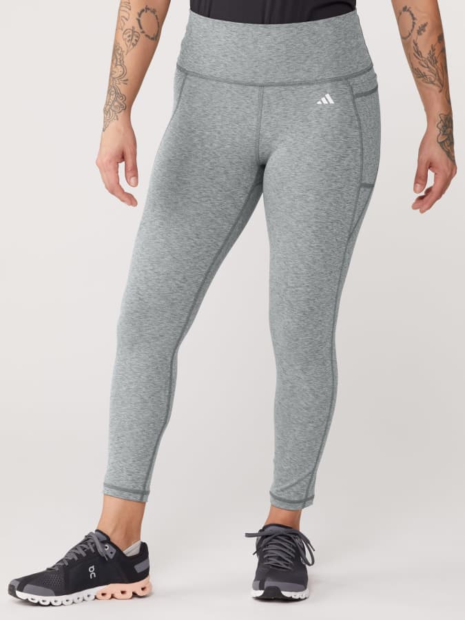 Buy adidas Womens Yoga Studio Aeroready Gathered 7/8 Tight