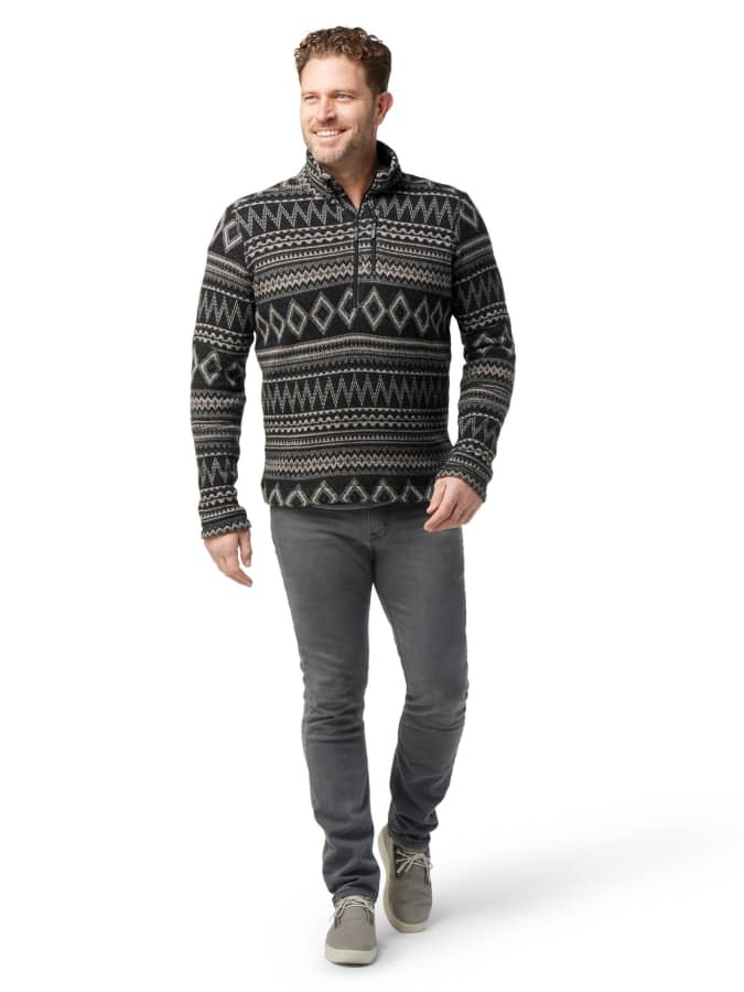 Smartwool Men's Hudson Trail Fleece Half Zip Sweater