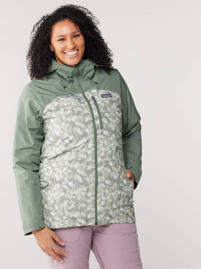 Patagonia sale at Backcountry - petite friendly jacket style try ons