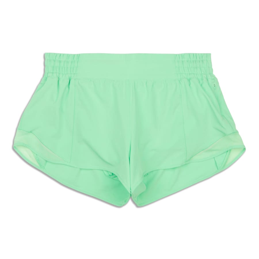 lululemon athletica, Shorts, Lululemon Hotty Hot Hr Short Long 4 In  Pistachio Green High Rise