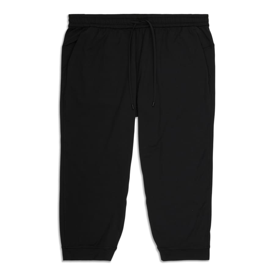 Soft Jersey Classic-Fit Mid-Rise Cropped Jogger