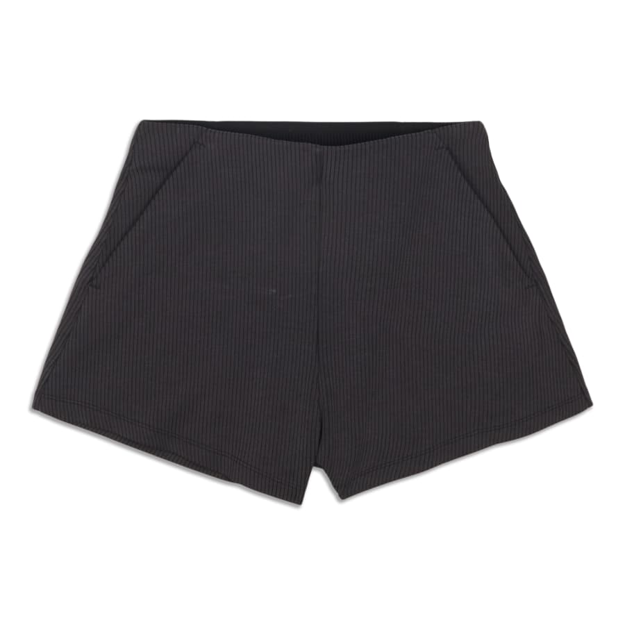 Lululemon Softstreme High-Rise Short 4” Black Size 12 - $65 (16