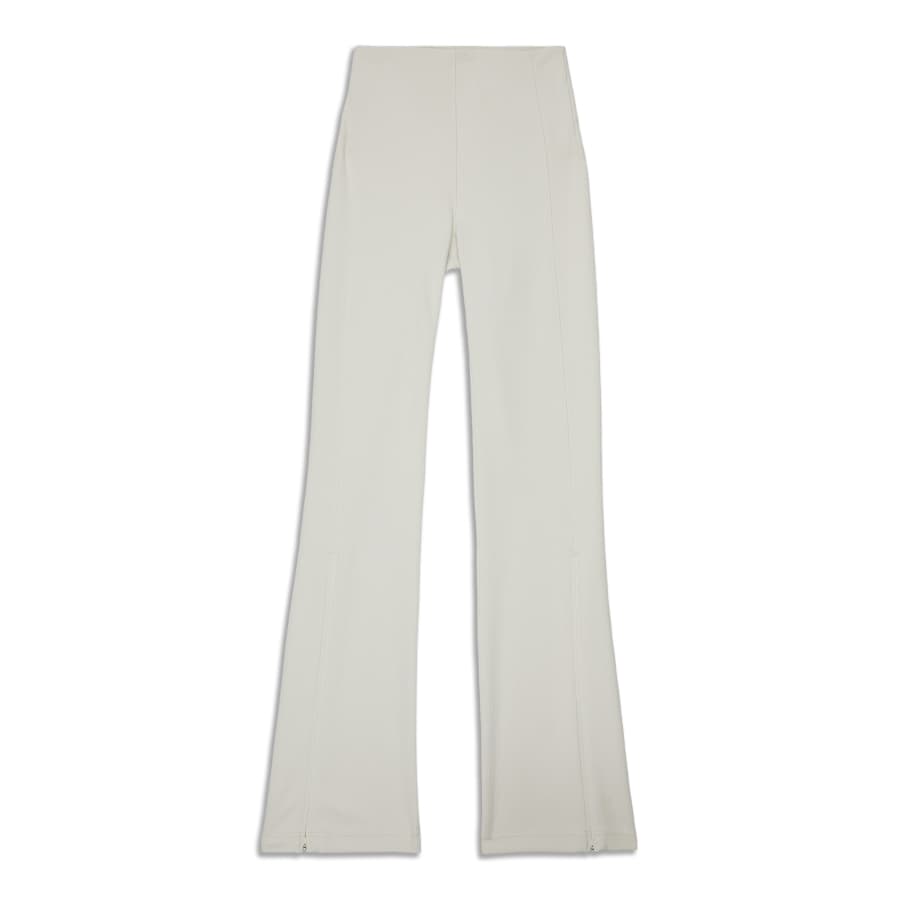 Softstreme Ribbed Zip Flared Pant 32.5 - Resale