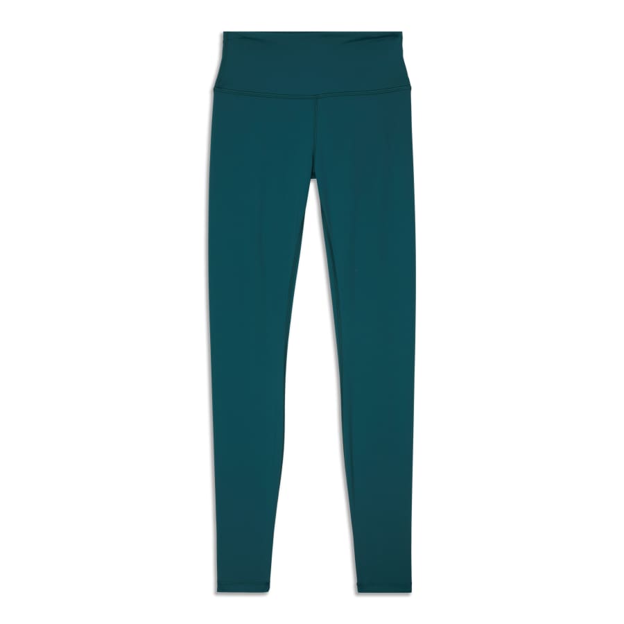 Lululemon Wunder Train HR Tight 25” - Smoked Spruce, Women's Fashion,  Activewear on Carousell