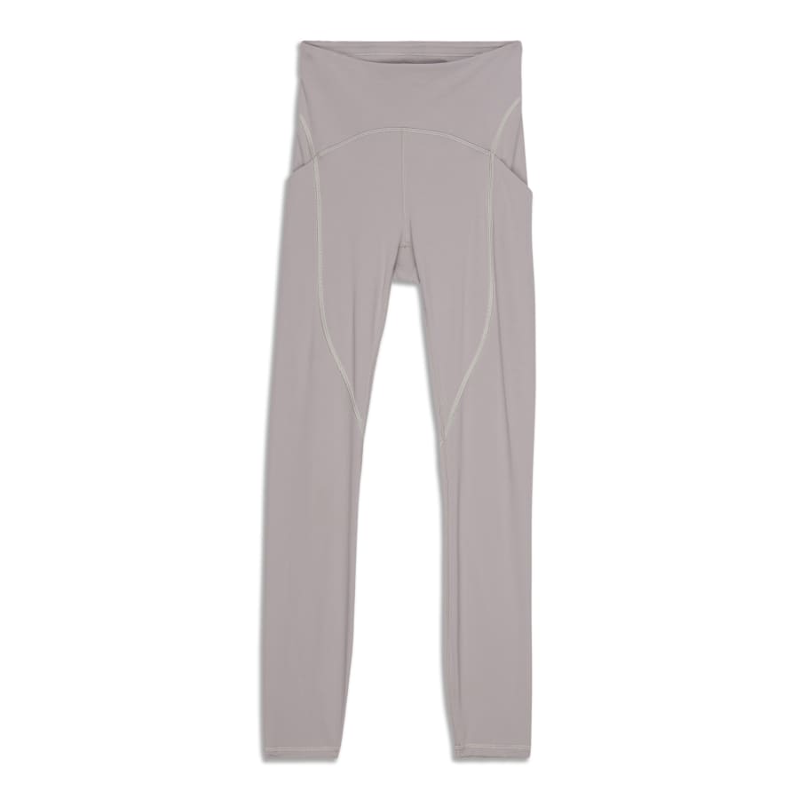 RESALE - Lululemon Power Thru HR 25” Leggings - 8 Mauve Grey – The