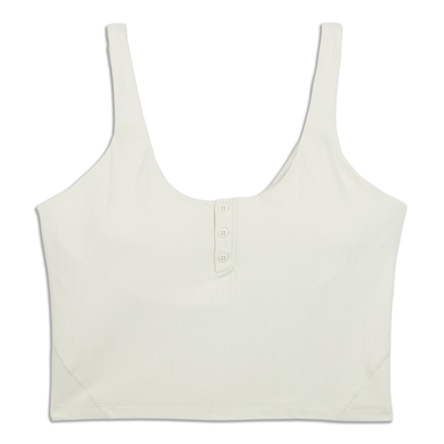 Lululemon Align™ Ribbed Henley Tank Top, Women's Sleeveless & Tops