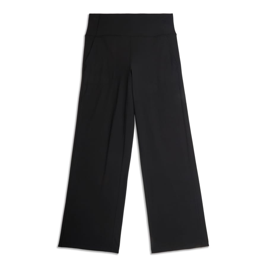 These Lululemon align wide leg pants are so good! I have them linked o