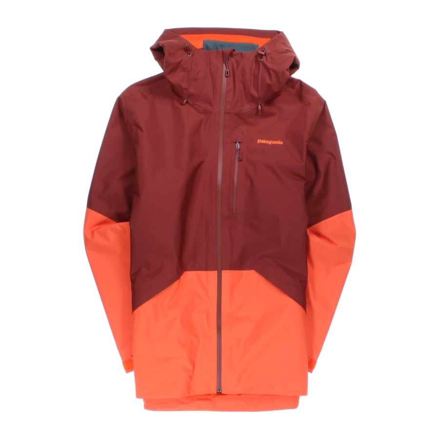 Patagonia Worn Wear Men's Snowshot Jacket Cinder Red - Used