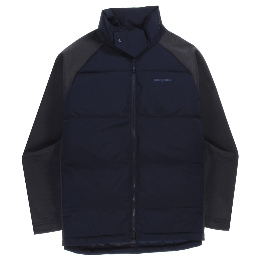 Patagonia Worn Wear Men's Ukiah Down Hybrid Jacket Navy Blue - Used