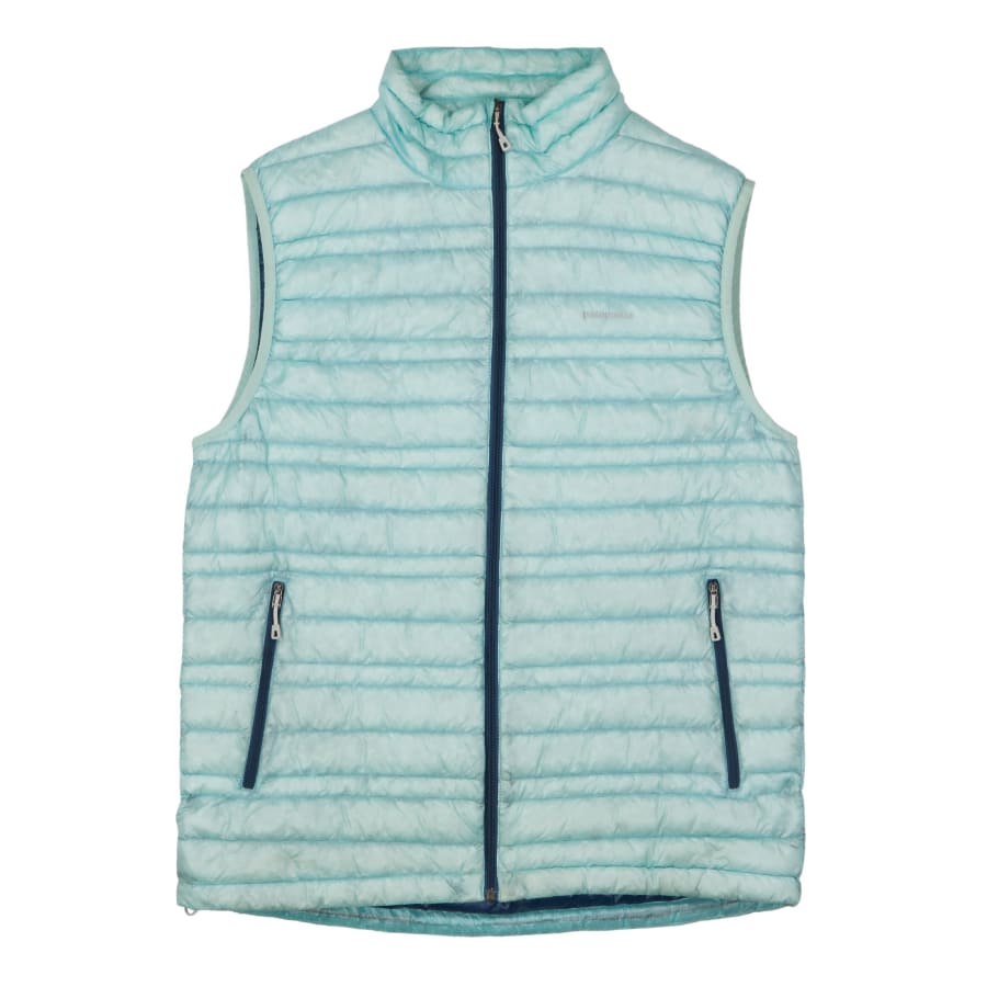 Patagonia Worn Wear Men's Ultralight Down Vest Polar Blue - Used