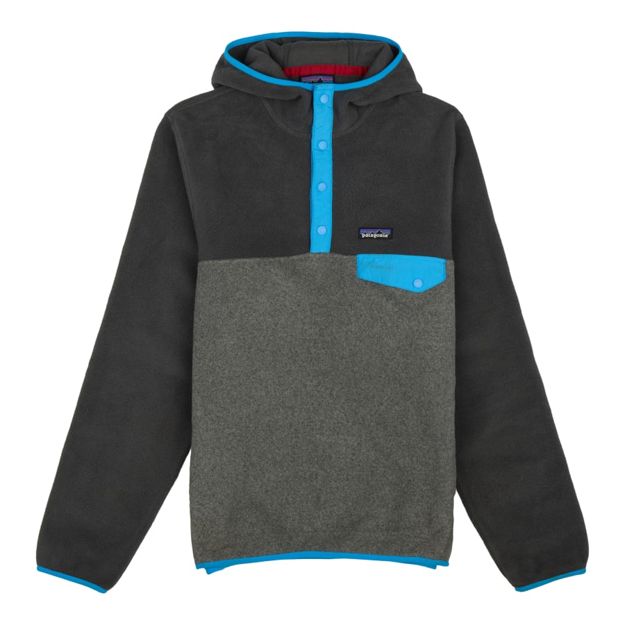 Patagonia Worn Wear Men's Synchilla® Snap-T® Hoody Nickel W/Forge