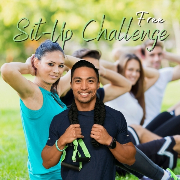 sit ups challenge before and after