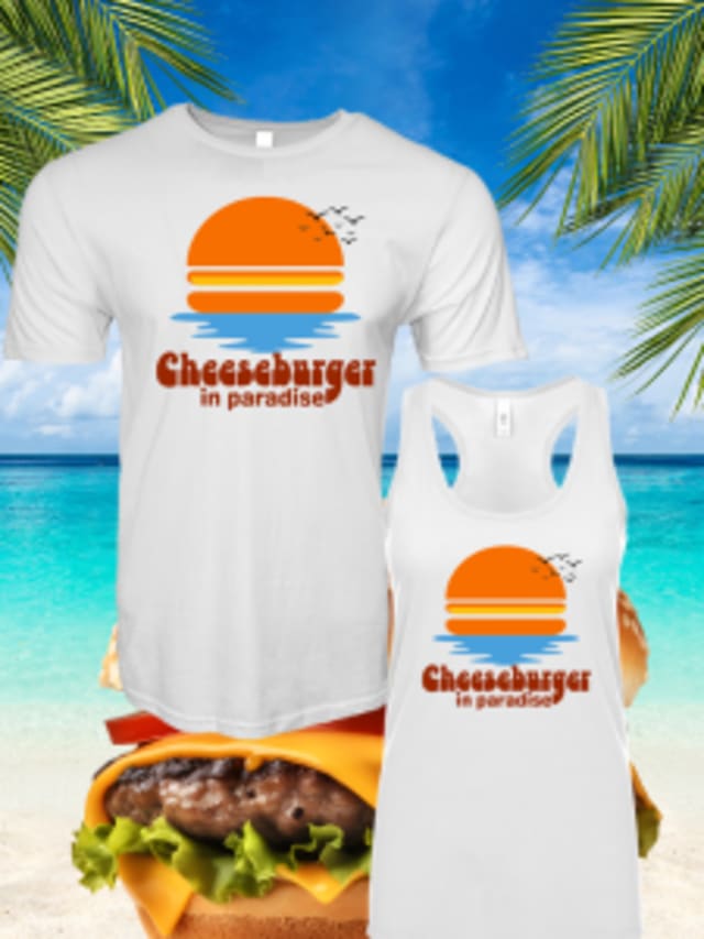 Cheeseburger in Paradise  card image