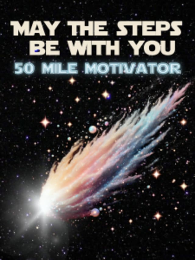 May the Steps Be With You Motivator card image