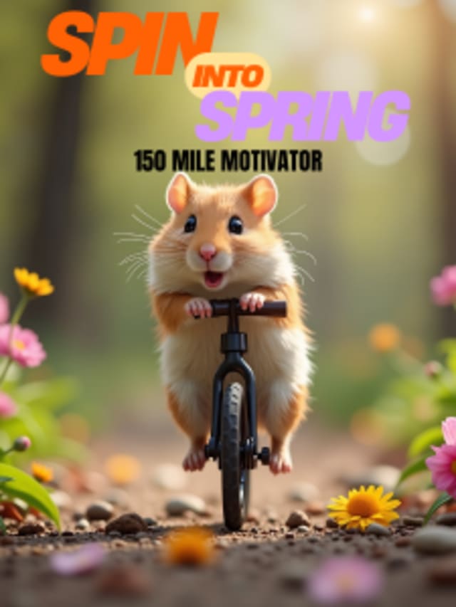 Spin into Spring Motivator card image