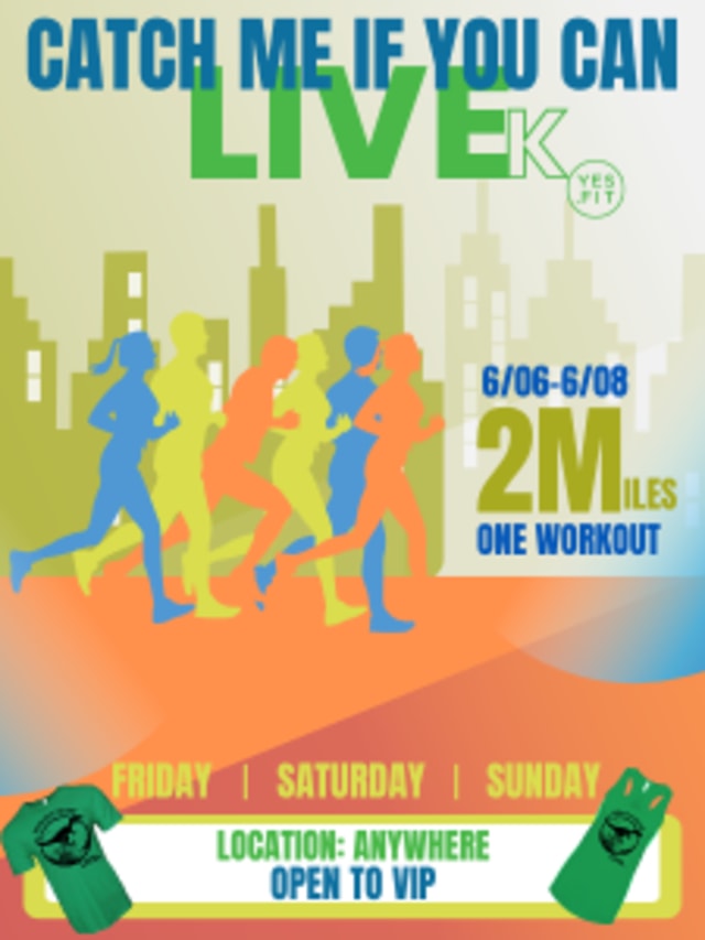 Catch Me If You Can Live K card image