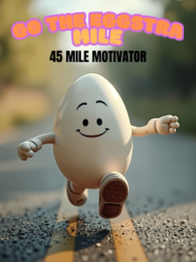  Go the Eggstra Mile Motivator  card image